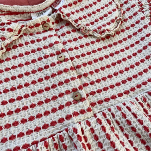 Zara print dress size 3-4 - Picture 2 of 3